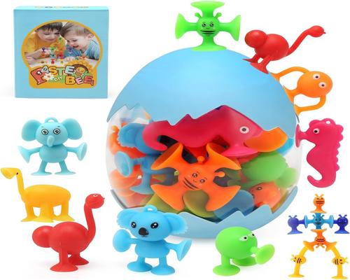 un Ensemble De Jouets À Ventouse Bellestyle