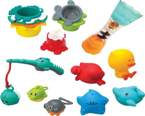 Infantino Splish &amp; Splash Badespielzeugbox