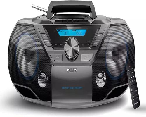 a Set Of Accessory Philips Portable Cd Player Bluetooth With Cassette All In One Powerful Stereo Boombox For Home With Mega Bass Reflex Speakers, Radio/Usb / Mp3/ Aux In