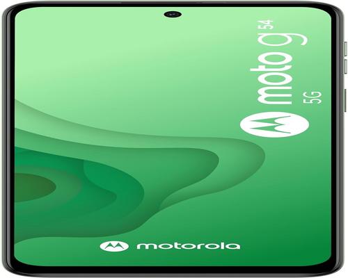 un Moto G54 5G En Vert Menthe