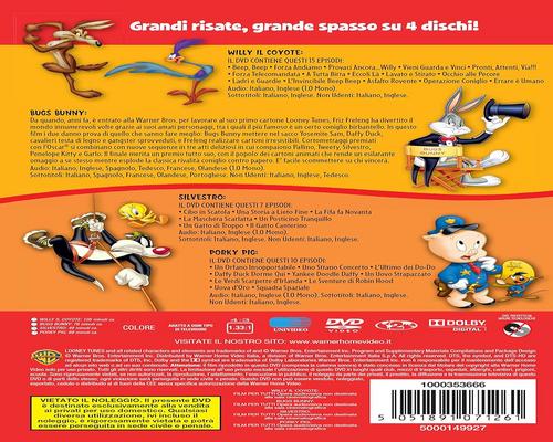 <notranslate>un Coffret Dvd 4 Grandi Cartoni-Monografie Looney Tunes Volume 01</notranslate>