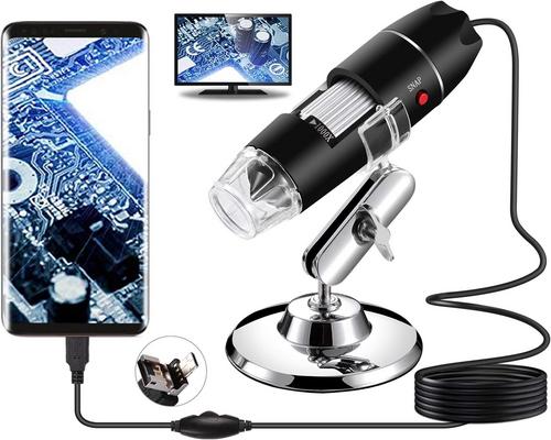 Un microscopio digital USB portátil Bysameyee