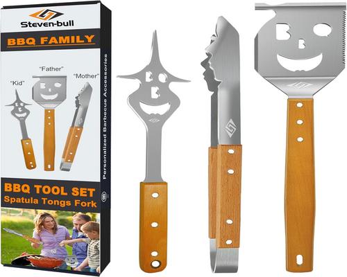 un Ensemble D'Outils De Barbecue Steven-Bull S