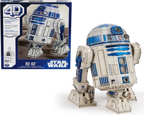 un rompecabezas 3D R2D2