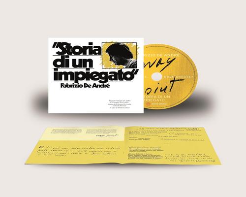 <notranslate>uno Cd Storia Di Un Impiegato (Cd + Nuovo Libretto Editoriale) - Edizione Way Point. Da Dove Venite… Dove Andate</notranslate>