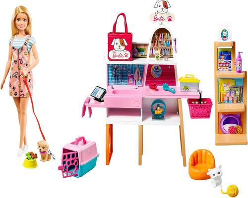バービーの子供用おもちゃ、家具、ペットショップ