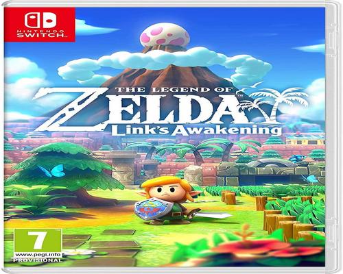 a Set Of Accessory Legend Of Zelda Link'S Awakening - Nintendo Switch Standard Edition (European Version)