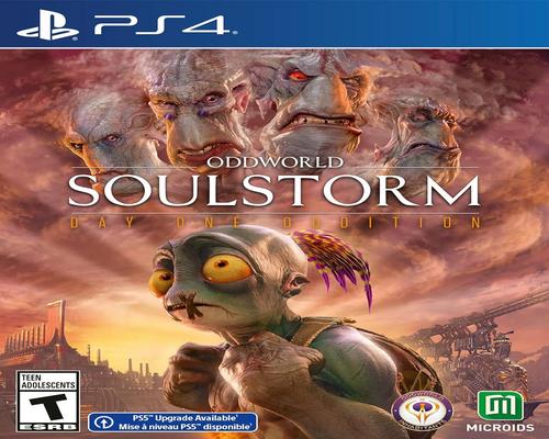 a Set Of Accessory Oddworld: Soulstorm Day One Oddition (Ps4) - Playstation 4