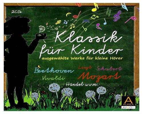 een Cd Klassik Für Kinder: Ausgewählte Werke Für Kleine Hörer Unter Anderem Von Beethoven, Mozart, Vivaldi, Liszt, Schubert Und Händel