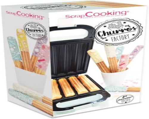 uma máquina de churros caseira Scrapcooking