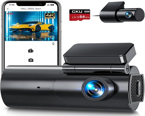 une Dashcam Avant Et Arrière Gku