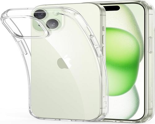 une Coque Transparente Esr Pour Iphone 15