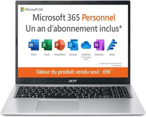 en Acer Aspire 1 bærbar