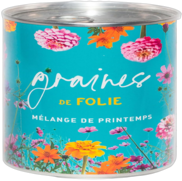<notranslate>un Kit De Fleurs À Semer En Boîte Mauvaises Graines (Folie Pop)</notranslate>