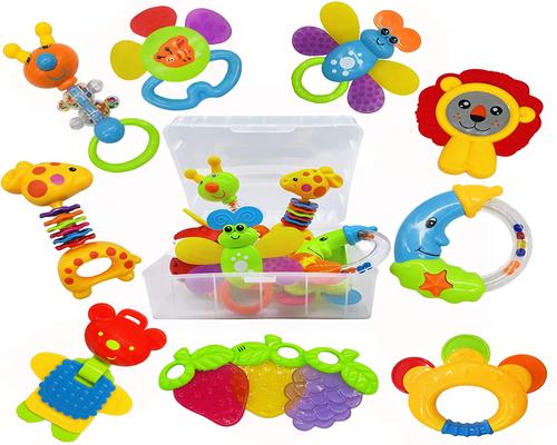 <notranslate>un Coffret De Jouets De Dentition Et Hochets Pour Bébé 0-6 Mois</notranslate>