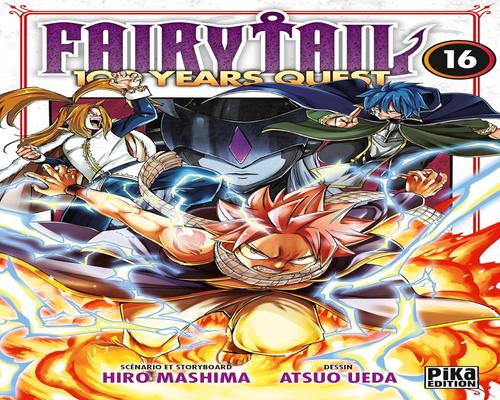 une Bd "Fairy Tail - 100 Years Quest T16"