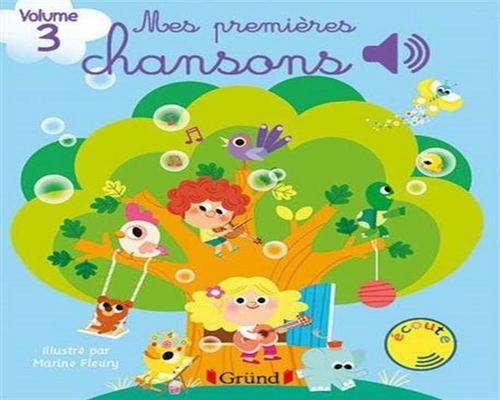un Livre Mes Premières Chansons - Volume 3