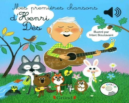 ein Hörbuch „Meine ersten Lieder von Henri Dès“ mit 6 Chips