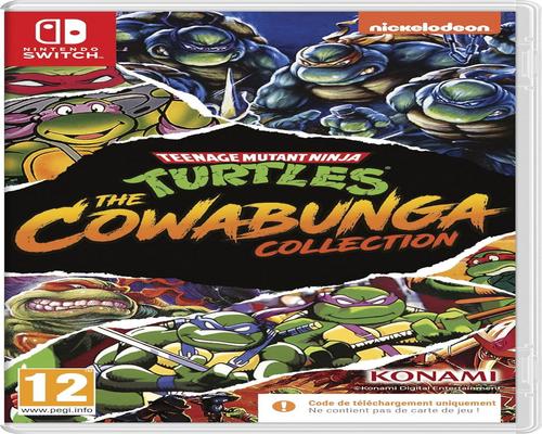 un Jeu Teenage Mutant Ninja Turtles - The Cowabunga Collection Sur Nintendo Switch