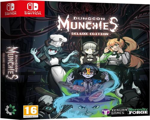 ein „Dungeon Munchies Deluxe Edition“-Spiel auf Switch