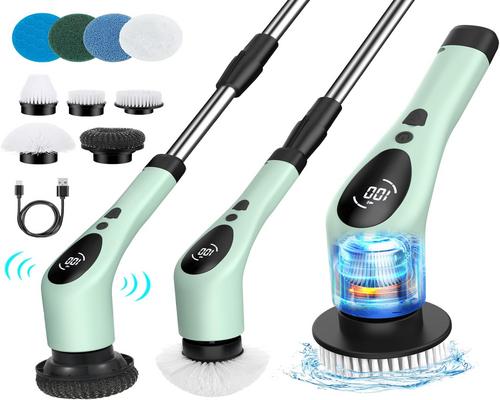 a cordless cleaning brush