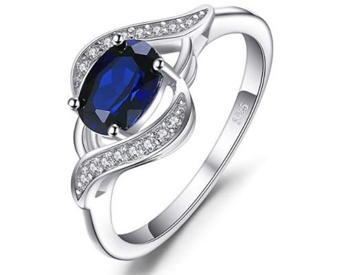 A Blue Sapphire Ring
