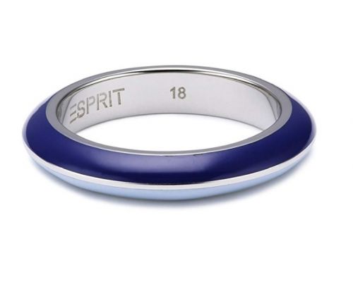 Un fino anillo de espíritu azul