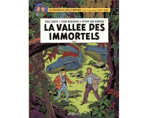 A Blake &amp; Mortimer The Immortals Valley tegneserie