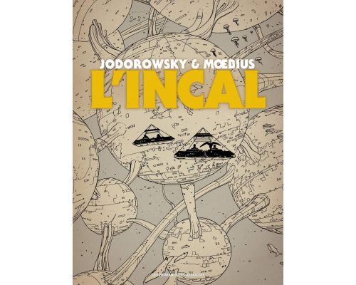 Une BD L&#39;Incal - Complete black and white