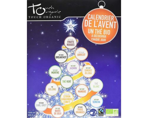 An organic tea advent calendar