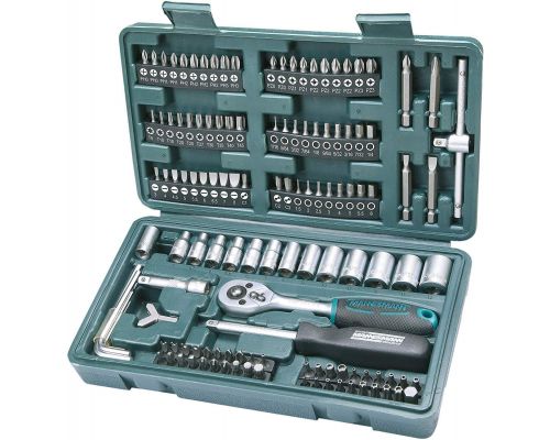 A box of sockets and bits