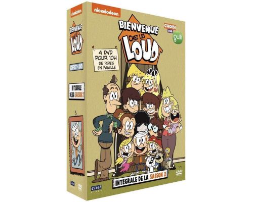 Una caja de DVD Bienvenido a Les Loud Season 2