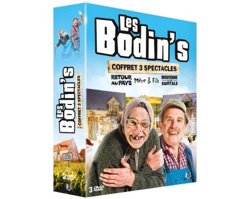 Un conjunto de DVD de Les Bodins - 3 programas