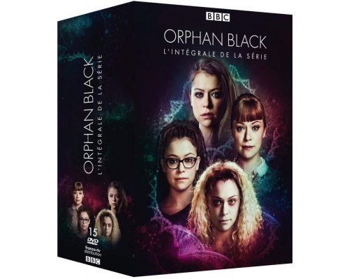 Een ORPHAN BLACK DVD-set - L&#39;INTEGRALE van seizoen 1 tot 5