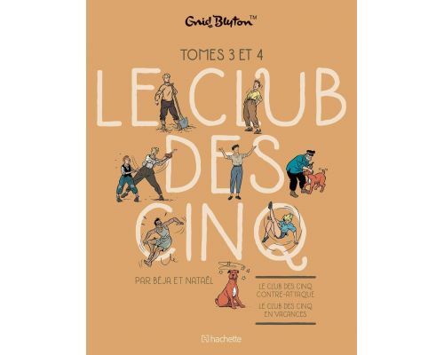 Et sæt med to bind: Le Club des Cinq