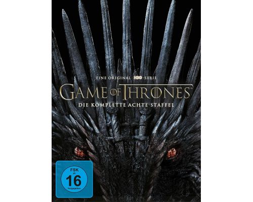 Ein DVD-Box-Set Game of Thrones - Staffel 8