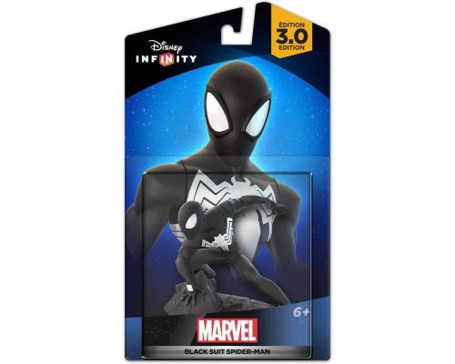 Uma figura do Disney Infinity 3.0 - Marvel Black Suit Spiderman