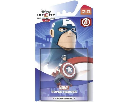 Una figura de Disney Infinity 2.0 Marvel: Capitán América
