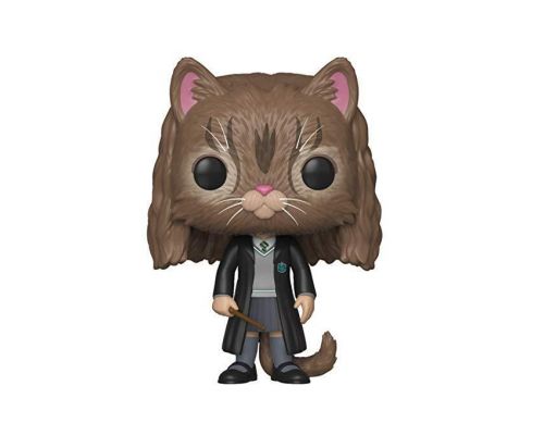 Una figura pop Hermione como gato