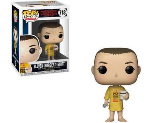 A Stranger Things: Once in Burger Tee Pop Figura