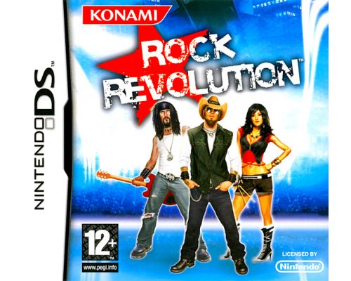 das DS Rock Revolution Spiel