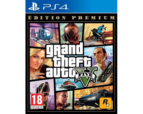 Et PS4 GTA V-spil - Premium-udgave