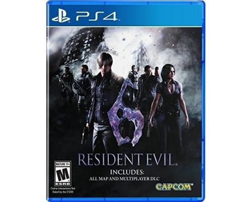 Un juego de PS4 de Resident Evil 6