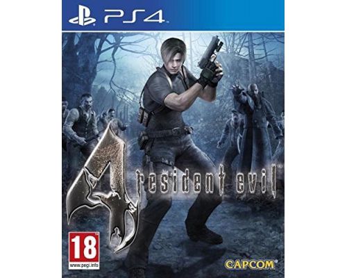 Um jogo Resident Evil 4 PS4