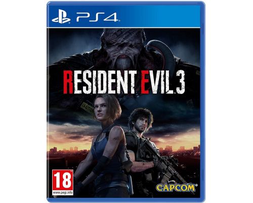 Um jogo Resident Evil 3 PS4