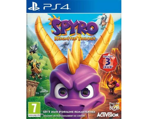 Et Spyro Reignited Trilogy PS4-spil