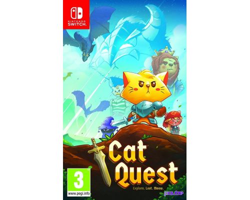 Ein Switch Cat Quest-Spiel