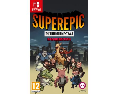 Un juego de Switch SuperEpic The Entertainment War Badge