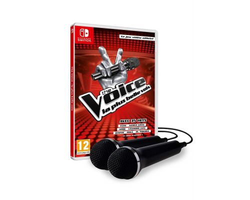 Un juego Switch The Voice 2019 + 2 micrófonos