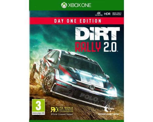 Ein Xbox One Dirt Rally 2.0-Spiel